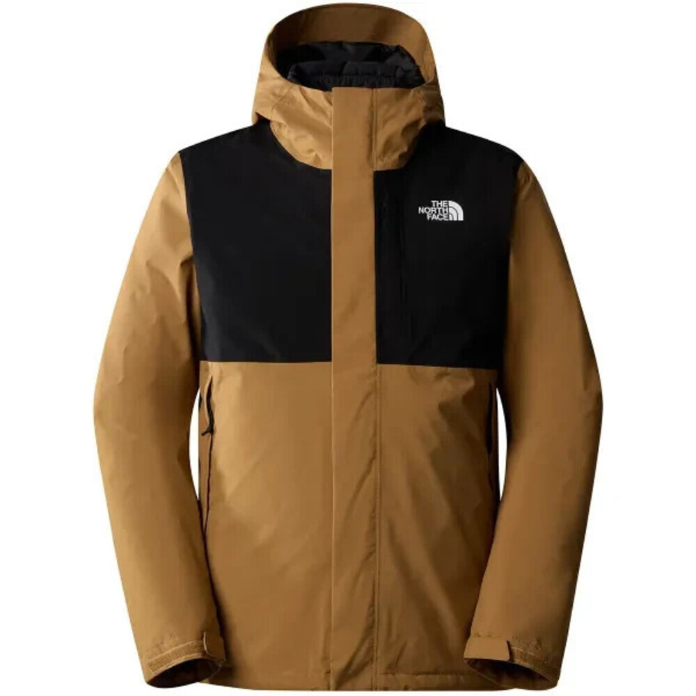 The North Face Carto Triclimate Hiking Jacket Men's 2XL Brown Full Zip APP2649